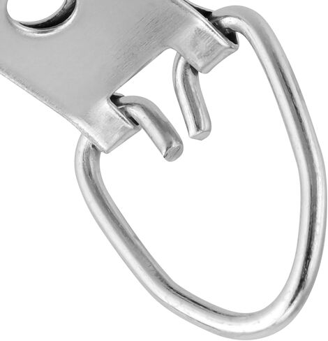 300 قطعة من أدوات تعليق الصور على شكل حرف D، شماعات صور على شكل حلقة فضية على شكل حرف D معدنية بفتحة واحدة على شكل حرف D مع مسامير للصور وإطارات الصور واللوحات المعلقة in Kuwait