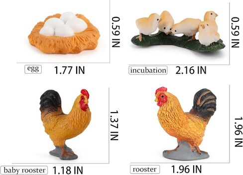 Life Cycle of Duck Figurines Animals Figurines Set Duck Toys Realistic Farm Animals Preschool Animals Figures Eduactional Project Diorama Model Toy for Kids in Saudi Arabia