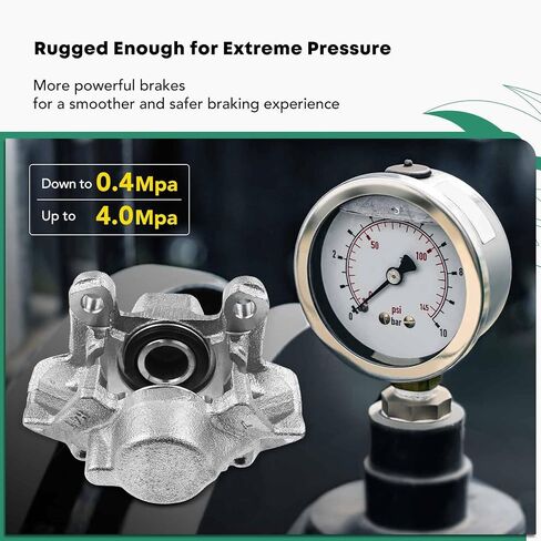 Rear Passenger Side Disc Brake Caliper Assembly Replacement for Mercedes-Benz C220 C280 E300 190D 190E 260E 300E 300D 300CE in Saudi Arabia