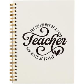 Best Teacher Gifts Notebook Back to School Gifts,Notebook Journal for Work Office School,Appreciation Gift for Teacher,Thank You Gift,Hardcover Spiral Notebook 5.5x8.3