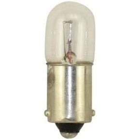 Technical Precision 28V 1.96W Incandescent Light Bulb Replacement for Dukane Nurse Call Lamp T3.25 Miniature Indicator Lights - BA9S Single Contact Bayonet Base - Clear Finish - 10 Pack