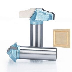 HUHAO 1/4 Inch Shank Router Bit Woodworking Cutter Tool for Door Window (NO.6831;1/2*35)