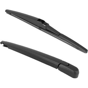 Unifizz Car Rear Windshield Wiper Blade Arm Set for Mitsubishi Endeavor 2004-2011 Black 310mm 12inch