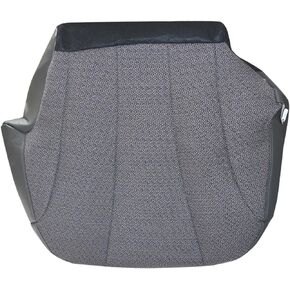 Front Driver Bottom Replacement Seat Cover Cloth Dark Gray #12C Compatible with Chevy Silverado GMC Sierra 1999 2000 2001 2002