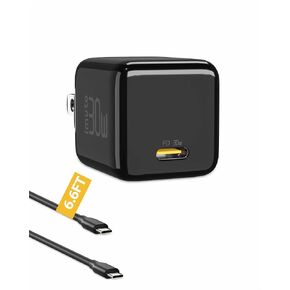 شاحن سفر USB C، شحن سريع للغاية imuto PPS Mini 30W، كتلة شاحن PD مضغوط من GaN Type C لهاتف Galaxy S22/Ultra/S21، Note 20/10، iPhone 13/12/Pro/Pro Max، Google، Pixel، iPad، MacBook هواء… in Kuwait