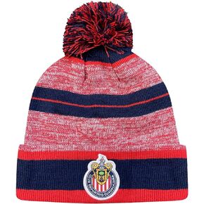Icon Sports (ICOZ7) Men's Standard Club Deportivo Guadalajara Chivas Team Beanie, Red, OSFM