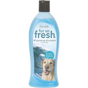 Sergeant's Sergeant’s Fur-So-Fresh Dog Grooming Shampoo for All Dogs, Ocean Breeze Scent, Dog Bath Product, 18oz