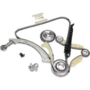 GDO Compatible Engine Timing Chain Kit With Chain Guide Tensioner Sprocket 12680750 94201S Buick Chevy GMC Pontiac Saab Saturn 2.0L 2.2L 2.4L L4