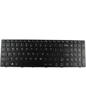 Abakoo New Keyboard Compatible with Lenovo IdeaPad 110-15ISK Laptop US Non-Backlit with Frame