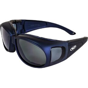 Global Vision Outfitter Padded Fit-Over Motorcycle Safety Sunglasses