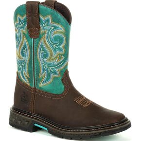 Georgia Boot Unisex-Child Carbo-tec Lt Western Boot