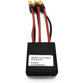 Ebike Double Battery Pack Discharge Converter 36V/8V 20A 500W Maximum Dual Battery Pack Switch Balance Discharger