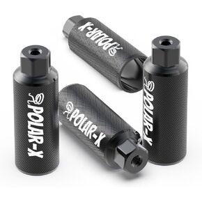 Volo Polar-X Peg for Bike Pegs se BMX Accessories 20 inches Bikes Parts Rear Stunt Peg Aluminum Non-Slip Leading Foot Suitable for 3/8 Inch Axles Bicycle Kids Cycling Scooter Parkour Dirt Jumping