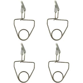 4Pcs Flute Pad Clips Metal Flute Repair Clips Flute Repairing Clamps Wind Instrument Indentation Clip for Flute Clarinet Maintenance Tool Wind Instruments Accessories
