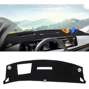 Autorder Dashboard Cover Mat for 2023 2024 Nissan Ariya Accessories Dash Cover Upgrade Velvet Dash Mat Sunshade Glare UV Rays Protector(with HUD)