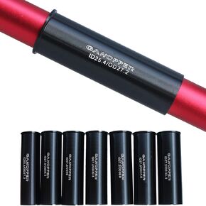 GANOPPER 100mm Long Seatpot Shim 22.2 25.4 26.6 27.2 to 28.6 30 30.4 30.9 31.6 31.8 33.9 34.9 36 Alloy Bicycle Seat Post Tube Adapter in Saudi Arabia