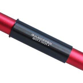 GANOPPER 100mm Long Seatpot Shim 22.2 25.4 26.6 27.2 to 28.6 30 30.4 30.9 31.6 31.8 33.9 34.9 36 Alloy Bicycle Seat Post Tube Adapter