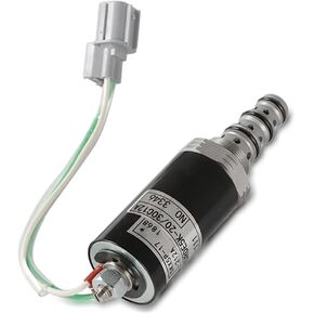YN35V00005F1 Safety Lock Solenoid Valve for Kobelco Excavator SK200-2 SK200-5, Solenoid Valve Replacement Parts KWE5K-20 G24D12A