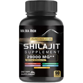 Mr.Ma Rich Sea Moss and shilajit Bundle - 90 * 2 Count (Sea Moss and Shilaji)