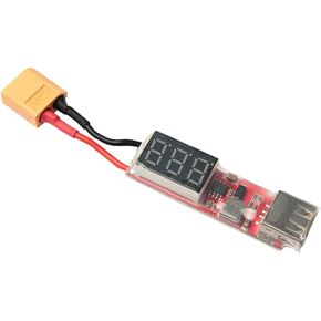 1Pcs 2S-6S Lithium Lipo Battery XT60 Plug to USB 5V Charger Converter Module Adapter