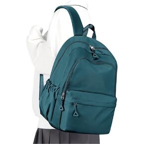 winspansy Backpack for School Teenage Girls Boys,Waterproof Lightweight School Bags Travel Daypack Simple Cute College Backpack Rucksack for Women Men fit 14 Inch Laptop,Beige