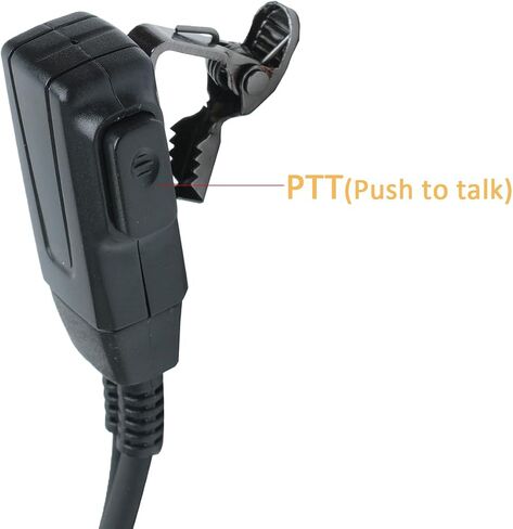 سماعة أذن أنبوبية صوتية مع ميكروفون PTT متوافقة مع موتورولا HT750 HT1250 HT1550 GP328 GP338 MT850 MT950 MTX8250 MTX9250 PRO5150 PRO7150 PRO9150 PTX700 PTX760 راديو ثنائي الاتجاه 2 حزمة in Saudi Arabia