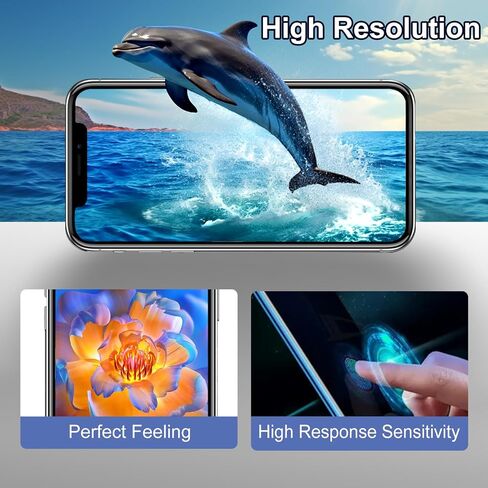 مجموعة استبدال شاشة iPhone 12/12PRO مجموعة كاملة، شاشة LCD بديلة لهاتف iPhone 12/12PRO مع محول رقمي يعمل باللمس ثلاثي الأبعاد ومجموعة أدوات إصلاح لـ 6.1 بوصة in Saudi Arabia