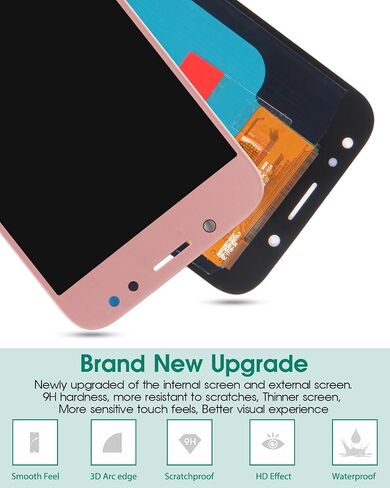 بديل شاشة Samsung J5 2017 لشاشة Samsung J530 LCD ومحول رقمي بديل لهاتف Samsung Galaxy J5 Pro J530G طقم إصلاح شاشة اللمس OLED وردي (بدون إطار) in Saudi Arabia