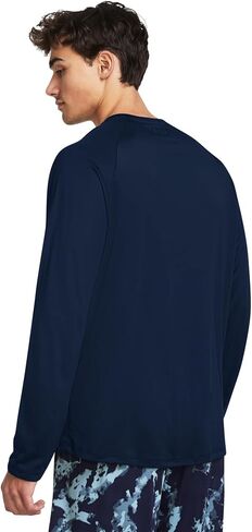 Under Armour Men's Tech 2.0 Long-Sleeve T-Shirt, (410) Academy / / Black, X-Large in Saudi Arabia