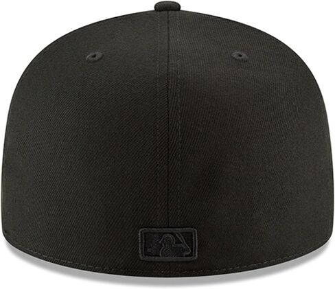 New Era MLB 59FIFTY Black Black Authentic Collection Fitted On Field Game Cap Hat in Saudi Arabia