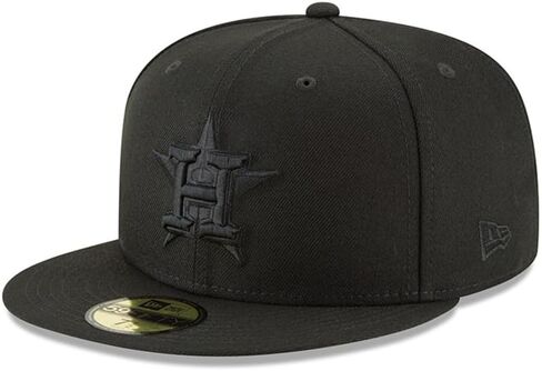 New Era MLB 59FIFTY Black Black Authentic Collection Fitted On Field Game Cap Hat in Saudi Arabia