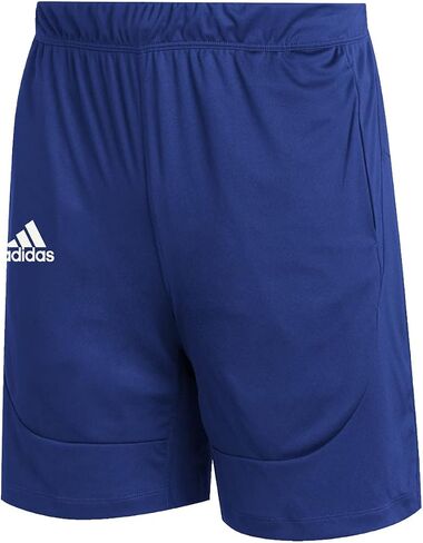 شورت adidas Sideline Knit مع جيب باللون الأزرق الملكي | أبيض XL in Saudi Arabia