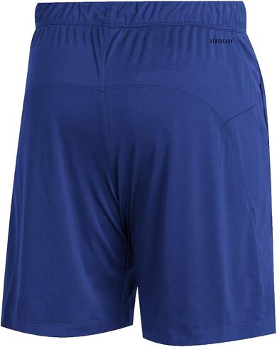 شورت adidas Sideline Knit مع جيب باللون الأزرق الملكي | أبيض XL in Saudi Arabia