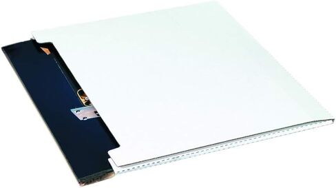 صناديق بريد Aviditi White Jumbo قابلة للطي، 30 بوصة × 22 1/2 بوصة × 1 بوصة، عبوة من 20 قطعة، سهلة الطي، مقاومة للسحق، للشحن والبريد والتخزين in Saudi Arabia