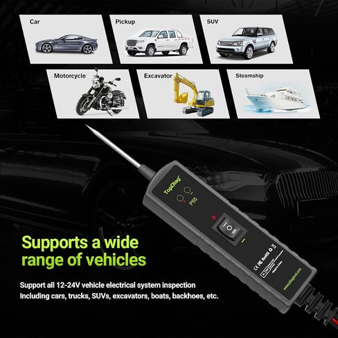 P55 Power Circuit Probe Kit, Automotive Circuit Tester with Component Activation/Short Circuit Finder/Continuity Test/Positive&Negative Detection/Ground Detection in Saudi Arabia