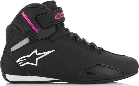 Alpinestars Women's Sektor Shoes (7) (BLACK/FUCHSIA) in Saudi Arabia