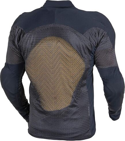WICKED STOCK Motorcycle Armor Shirt for Men Womens-Motorcycle Body Armor-CE Protective Padded Riding Shirt (Black, Large) in Kuwait