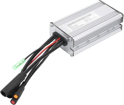 Qiilu Ebike Controller Ebike Controller 48V سبائك الألومنيوم 9 أنبوب 36 48V Kt‑22A اتصال مقاوم للماء مع كابل ضوئي معدات تحكم مستطيلة in Kuwait