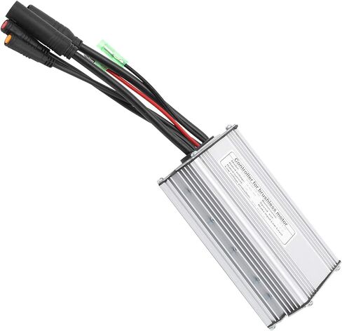 Qiilu Ebike Controller Ebike Controller 48V سبائك الألومنيوم 9 أنبوب 36 48V Kt‑22A اتصال مقاوم للماء مع كابل ضوئي معدات تحكم مستطيلة in Kuwait