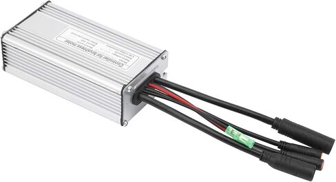 Qiilu Ebike Controller Ebike Controller 48V سبائك الألومنيوم 9 أنبوب 36 48V Kt‑22A اتصال مقاوم للماء مع كابل ضوئي معدات تحكم مستطيلة in Kuwait