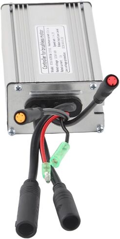 Qiilu Ebike Controller Ebike Controller 48V سبائك الألومنيوم 9 أنبوب 36 48V Kt‑22A اتصال مقاوم للماء مع كابل ضوئي معدات تحكم مستطيلة in Kuwait