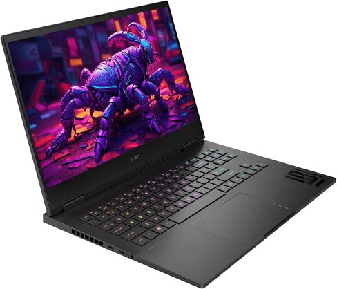HP OMEN Gaming Laptop, 16" Full HD Display, AMD Ryzen 9 7940HS, 16 GB DDR5 RAM, 512 GB PCIe SSD, NVIDIA GeForce RTX 4070, Backlit Keyboard, Windows 11 Home, Shadow Black in Saudi Arabia
