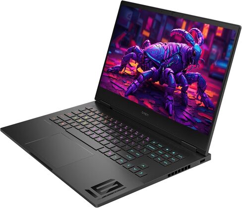 HP OMEN Gaming Laptop, 16" Full HD Display, AMD Ryzen 9 7940HS, 16 GB DDR5 RAM, 512 GB PCIe SSD, NVIDIA GeForce RTX 4070, Backlit Keyboard, Windows 11 Home, Shadow Black in Saudi Arabia