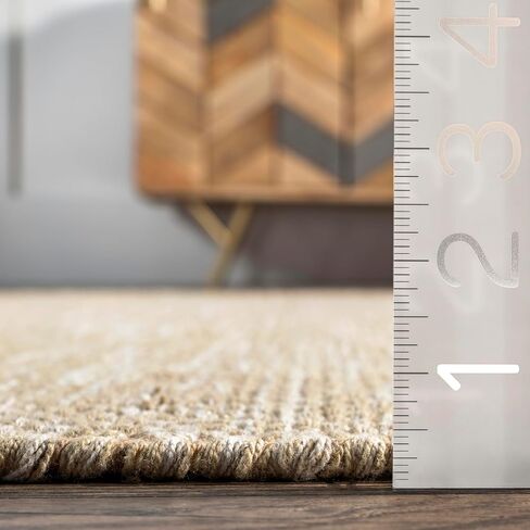 سجادة منطقة القطن من NuLOOM Alessi، مقاس 5x8، بيج in Saudi Arabia