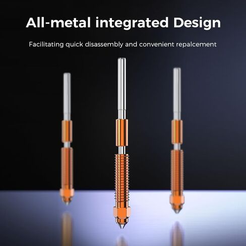 Creality Official K1C Nozzles, Quick-Swap 3D Printer Nozzle Kit, Copper Alloy and Hardened Steel Nozzle Suitable for Creality K1C/ K1 MAX 3D Printers (1PCS, 0.4mm) in Saudi Arabia