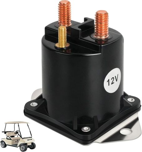 10L0L 12V Golf Cart Solenoid for 1984 up Club Car DS & Precedent, Club car Solenoid Replaces OEM 1013609, in Saudi Arabia