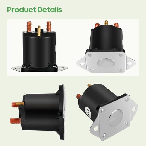 10L0L 12V Golf Cart Solenoid for 1984 up Club Car DS & Precedent, Club car Solenoid Replaces OEM 1013609, in Saudi Arabia