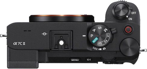 Sony a7C II Full Frame Mirrorless Interchangeable Lens Camera Body Black ILCE-7CM2/B Bundle with Deco Gear Compact Camera Bag + Extra Battery + Flash + 128GB Card + Dual Charger & Accessories Kit in Saudi Arabia