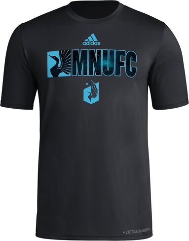 adidas Men's Minnesota United Fc Short Sleeve Pre-Game T-Shirt in Saudi Arabia