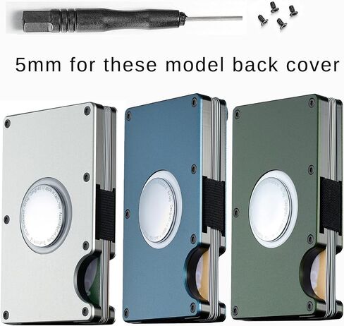 furid Minimalist Wallet Screws Replacement Set,Screws, 1 Screwdivers in Saudi Arabia